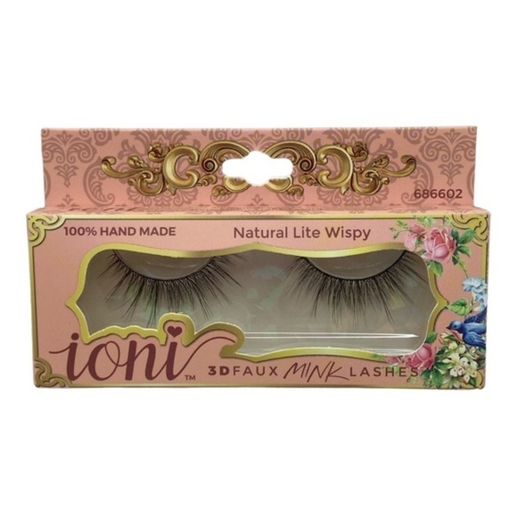 Toni Women’s Natural Lite Wispy 3D Faux MINK Lashes 6 PC Bundle Set NEW - Picture 2 of 4